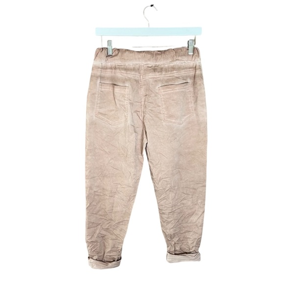 Grey Violet Glitter Pants in Blush Size S—Made in Italy—NWT - Picture 6 of 14